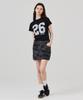 KITTY POTTERY 26 Number Crop Short Sleeve T-Shirt Black