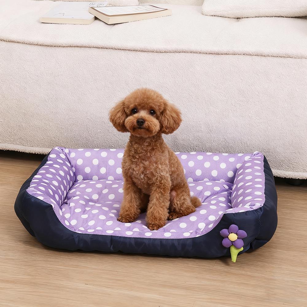 Nido Universale per Animali Domestici Cartoon Quattro Stagioni - Letto per Cane e Gatto in Tessuto Oxford