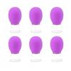 Kit de Ventosaterapia Facial Portátil com 6 Peças Multifuncional Mini Compacto para Detox Facial Relaxamento em Casa