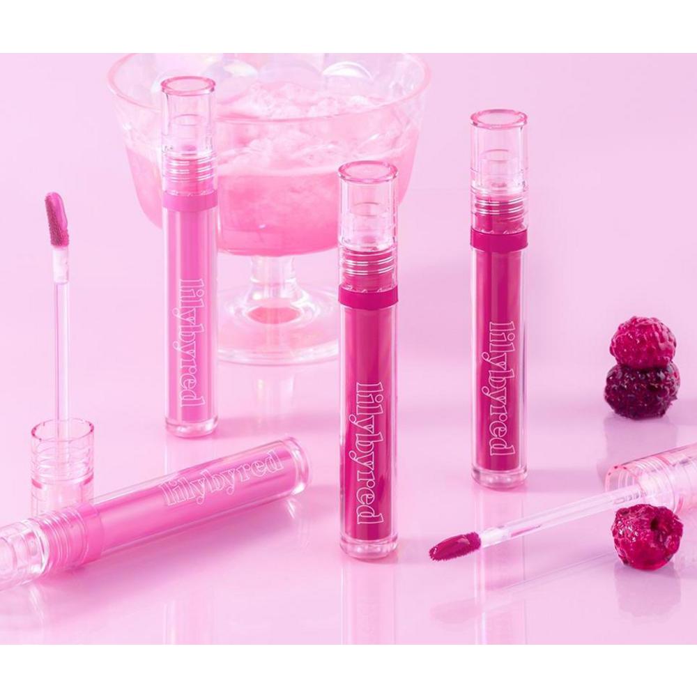 lilybyred Błyszczący utrwalający tint 3,8 g, słodki róż, 1 szt.