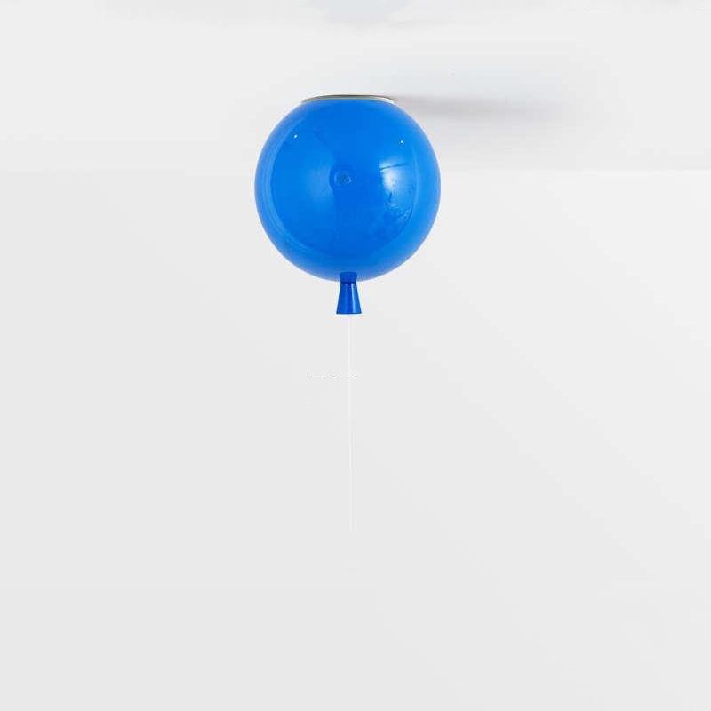 Children's Princess Room Ceiling Lamp - Creative Balloon Design for Bedroom, Balcony, Colored Kindergarten, or Playground Décor