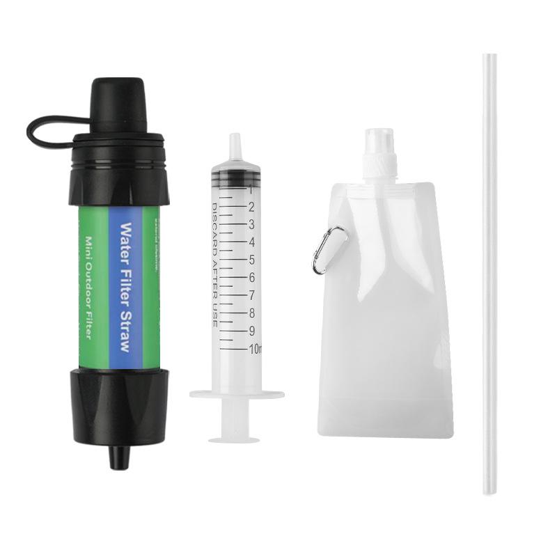 Portable Mini Water Purifier Straw for Outdoor Adventure, Camping, and Emergency Survival