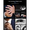 Smart Ring with Touchscreen: Monitors Heart Rate, Blood Oxygen, Sleep, and Page Turning