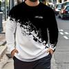 Women O Neck Long Sleeve 3d Print T Shirt