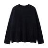 Unisex Oversized Knit Sweater With Butterfly Jacquard Soft Cozy Winter Pullover Youth Streetwear
