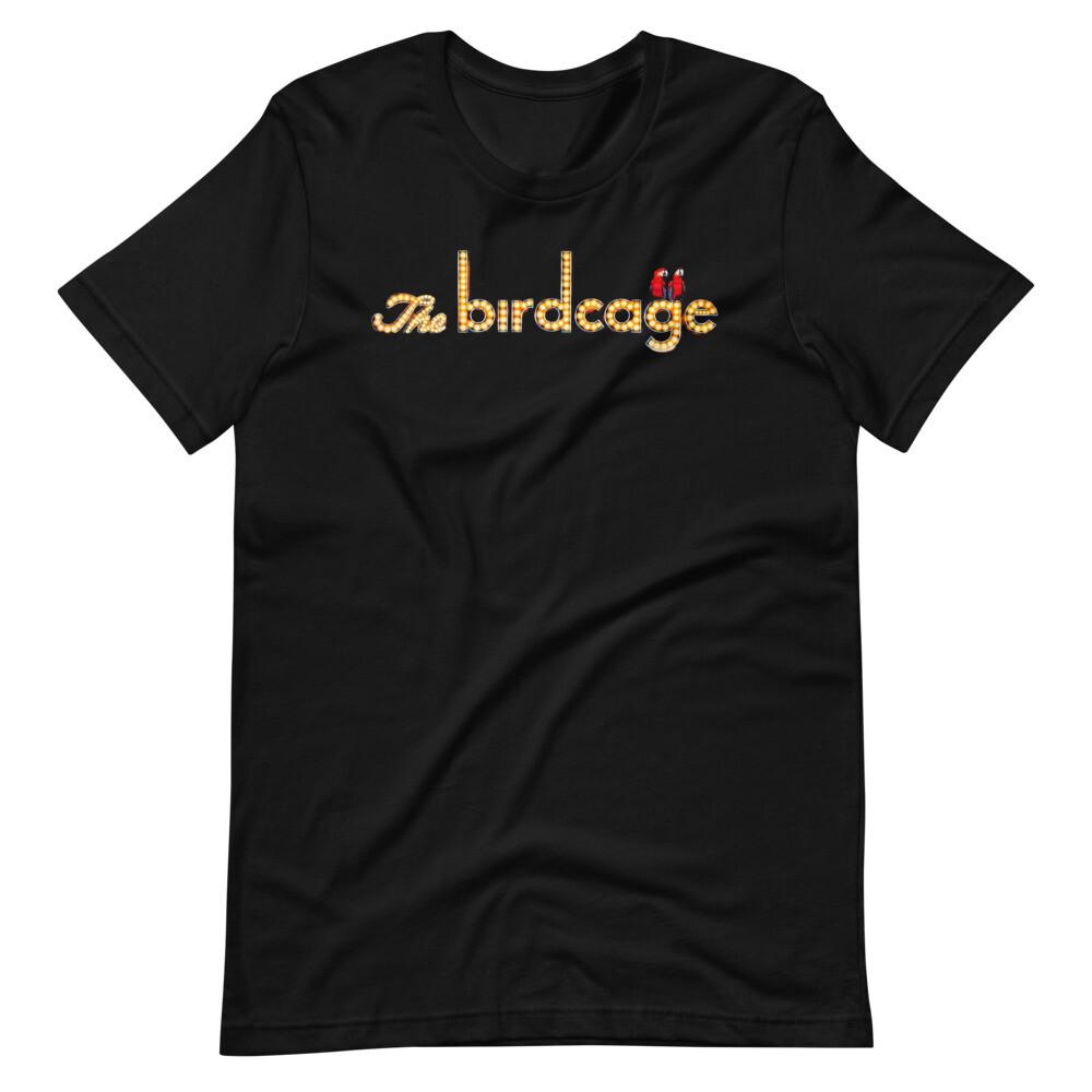 

THE BIRDCAGE Robin Williams Movie Black Tee Short-Sleeve Unisex T-Shirt Unisex T-Shirt XXXL