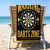 Throw Darts Printed Quick-Dry Microfiber Beach Towel Super Soft & Absorbent for Bath, Beach, Travel  Bath Time Accessory, Fan Gifts