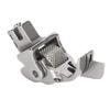 Metal Wheel Presser Foot Stainless Steel Portable Twist Roller Presser Foot for Curtain Sofa Velvet