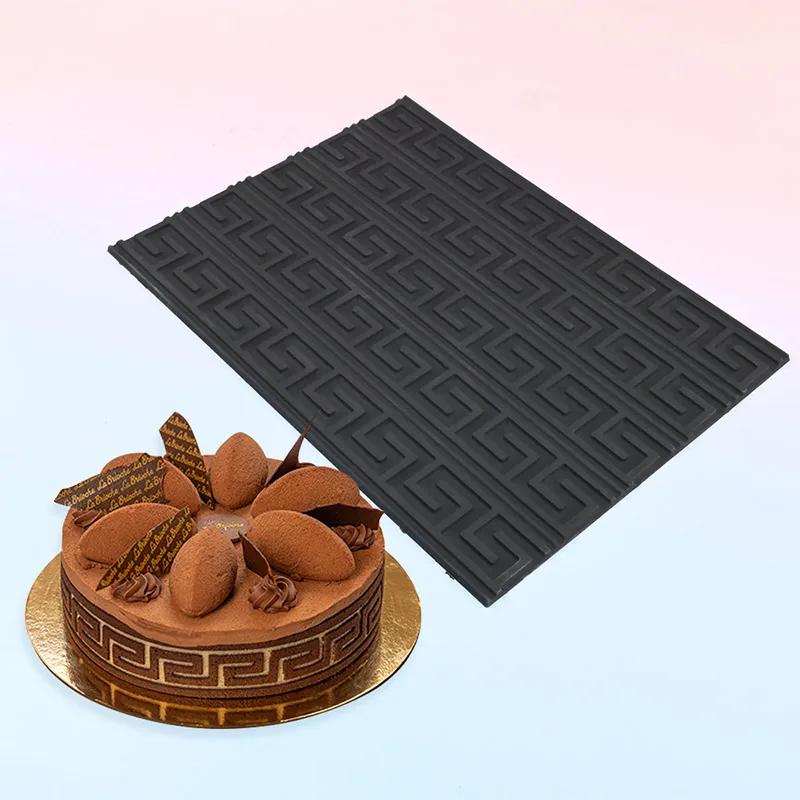 Stampi in Silicone Tronchetto di Natale per Cottura Fondant Mousse Dessert Cioccolato Morbido Decorazioni Pasticceria Strumento