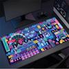 Anime Cyber City Extended Pad Mouse Pc Gaming Accessories Desk Mat Table Pads Deskmat Gamer Cabinet Mausepad Mousepad Mats Mause
