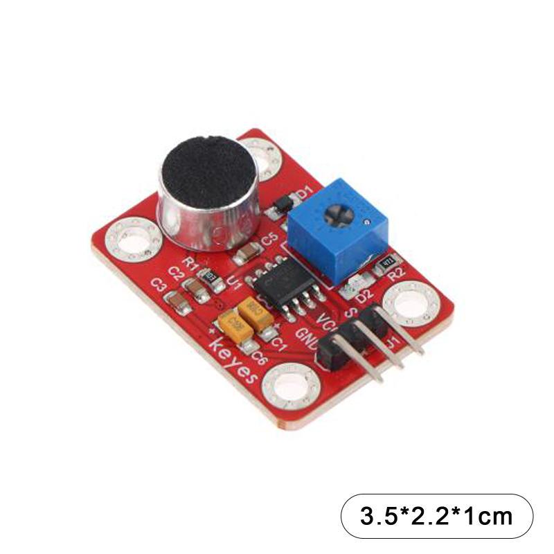 Microphone Voice Sound Sensor Audio Detection Sensor Module High Sensitivity Sound Detection For Arduino Micro Bit