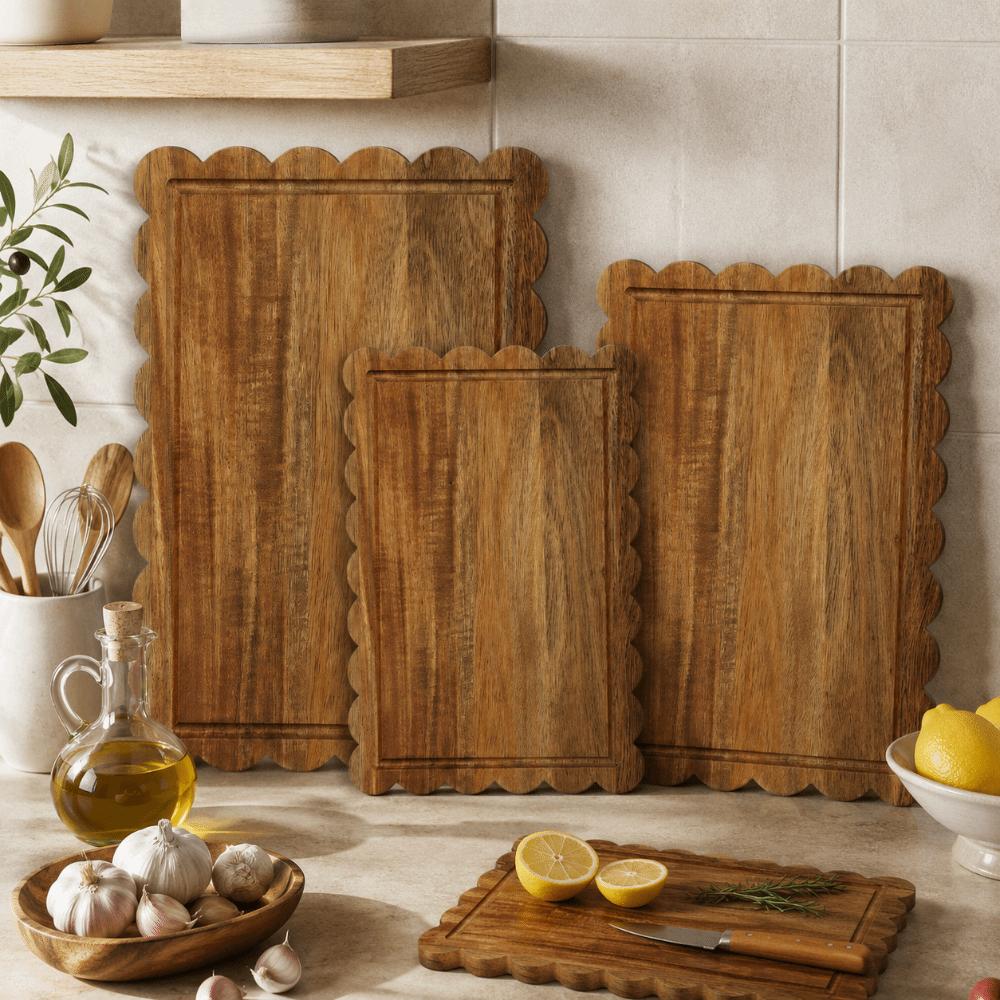 Non-sticky Kitchen Chopping Block Anti-Bacterial Kneading Board Wood Cutting Board  Vegetable