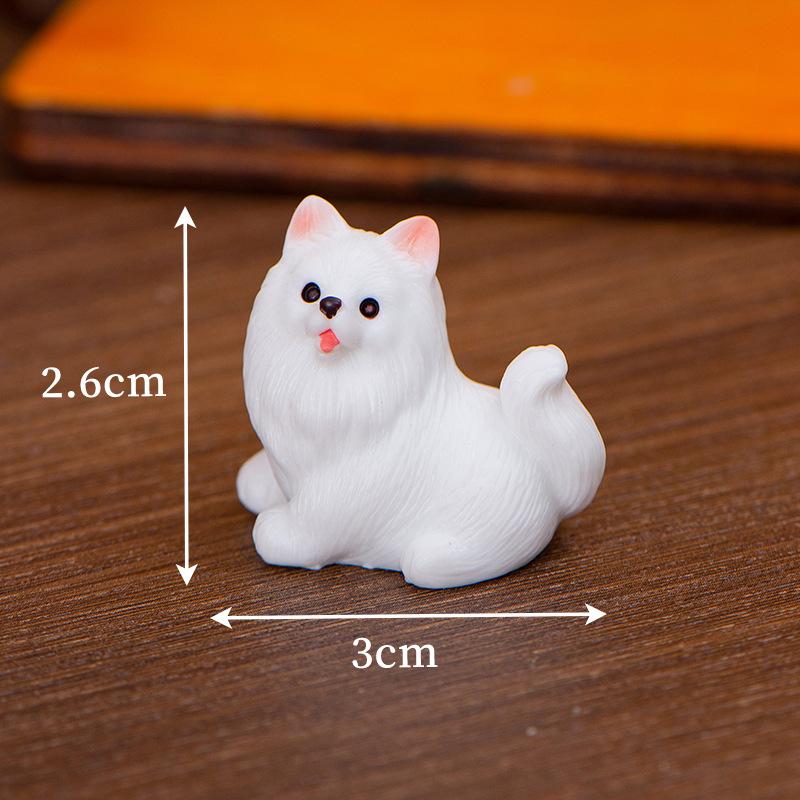 Micro Landscape Resin Decoration Crafts Creative Cute Puppy Doll Blind Box Desktop Car Decoration Accessories