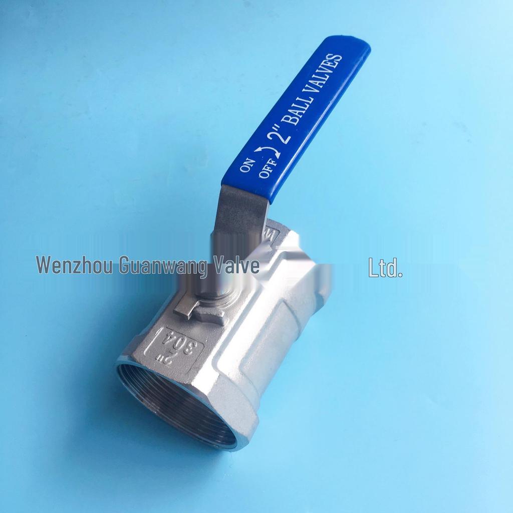 Einteiliges Kugelhahn mit Innengewinde aus Edelstahl 304 Q11F-16P - Erhältlich in den Größen 1/2", 3/4", 1".