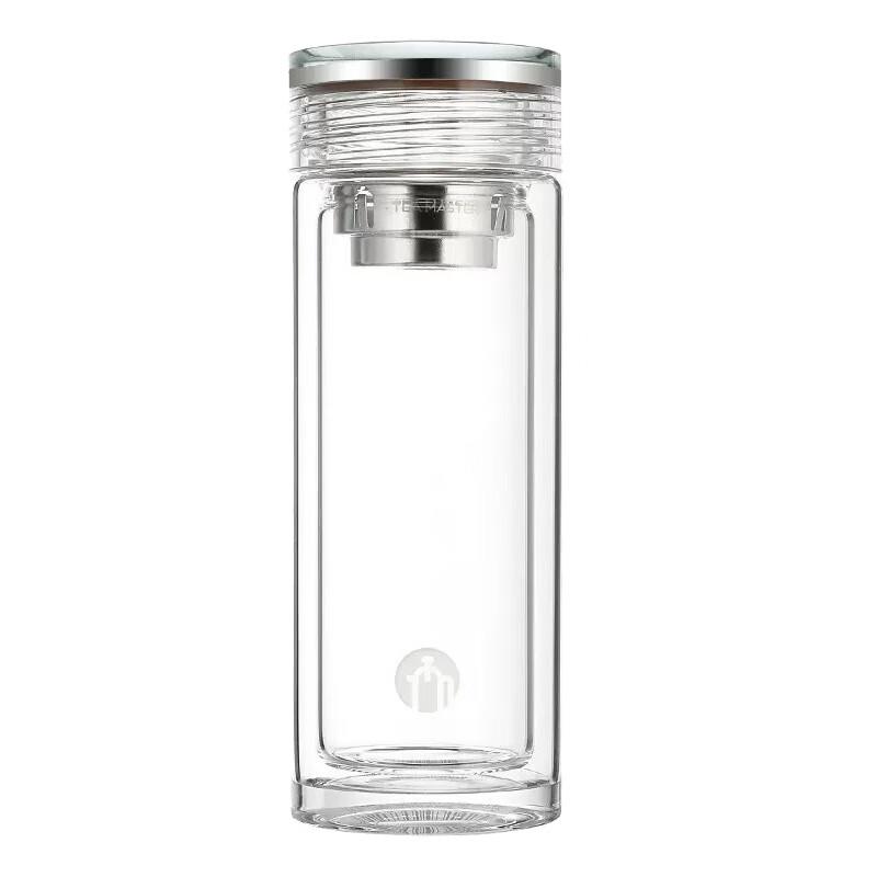 Fuguang Tea Master Double-Wall Glass Tea Infuser Bottle
