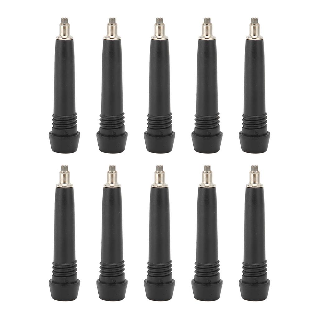 10PCS Hiking Pole Tip Tungsten Steel Anti Slip Better Grip Outdoor for Trails Alley Pathway