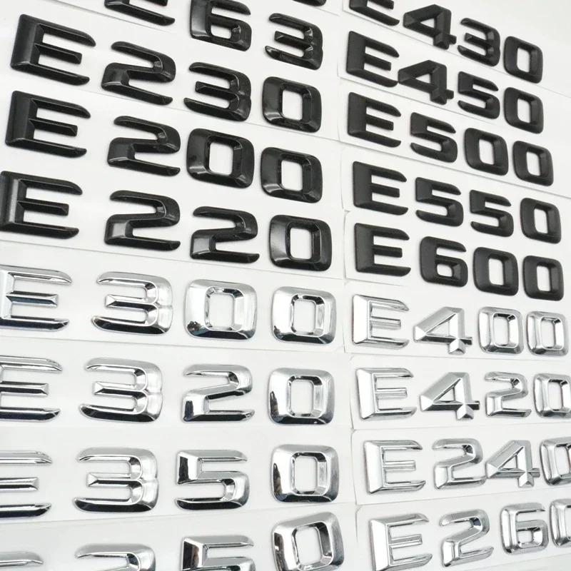 3D Kofferklep Embleem Badge Logo Voor Mercedes Benz E-Klasse W210 W211 E43 E53 E63 E55 E200 E220 E250 E280 E320 E350 E420 E550 E500 E430 VH0
