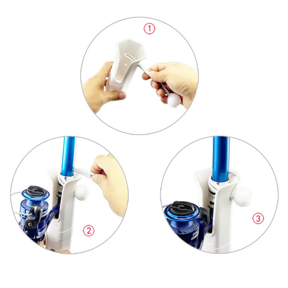 Adjustable Fishing Rod Holder Portable Fishing Rod Holder Bracket Fishing Pole Holder Boat Marine Yacht Kayak Outdoor Fishing