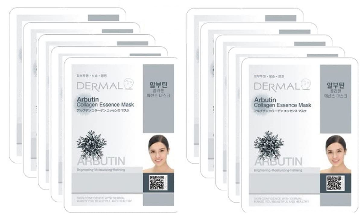 

Dermal Collagen Essence Mask Arbutin 23g x 10 pieces [item]
