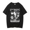 Junji Ito tričko dívka Trendy 80. léta Univerzitní Grafické Barevné estetické tričko Univerzitní anime 2000. léta Punk Pastelové kawaii
