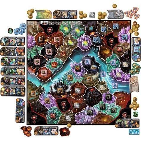 SMALL WORLD - Erweiterung Underground - Gesellschafts-Strategiespiel - Ab 10 Jahren - Asmodee - SWUND