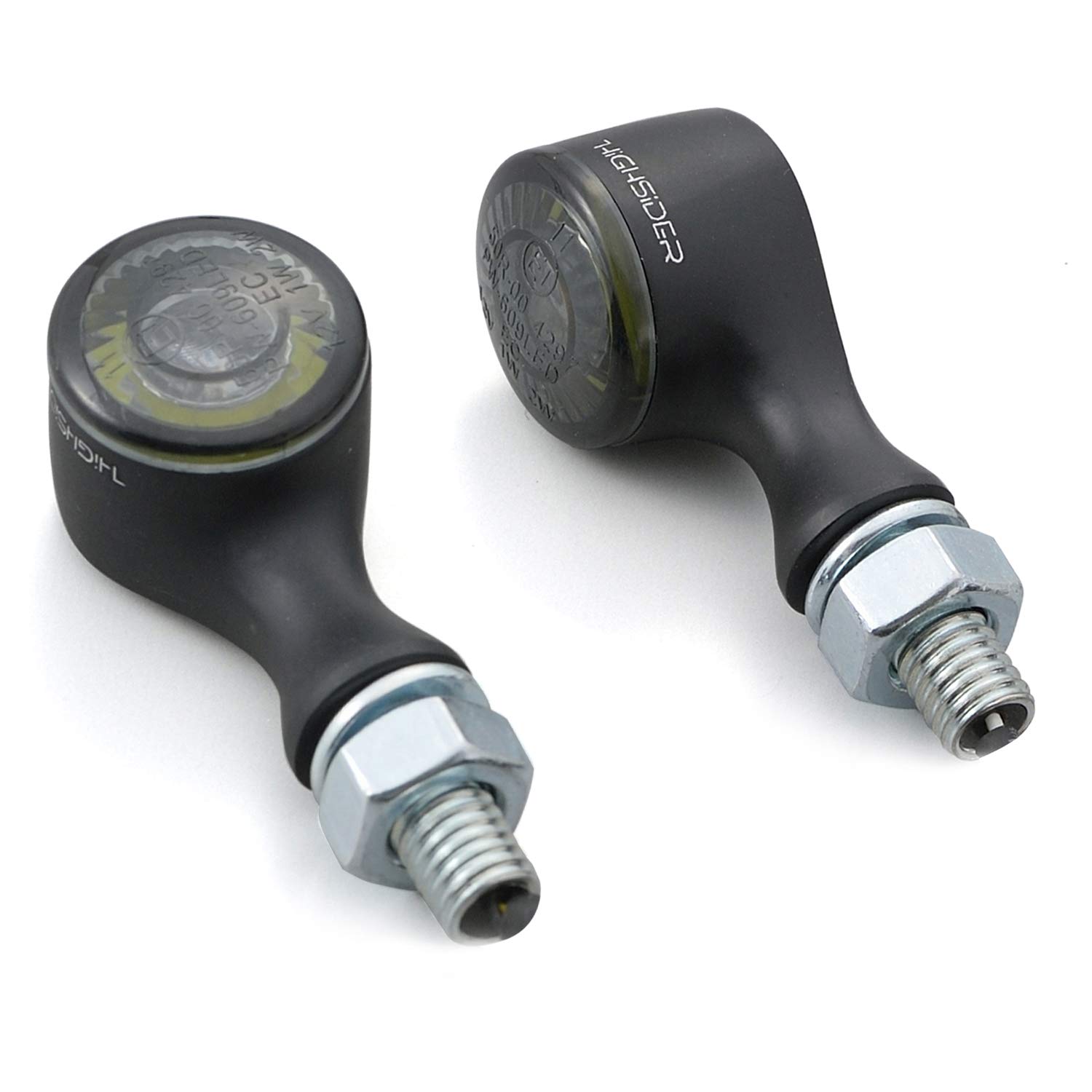

Daytona HIGHSIDER Motorcycle LED Turn Signals Matte Black Apollo Classic 15282