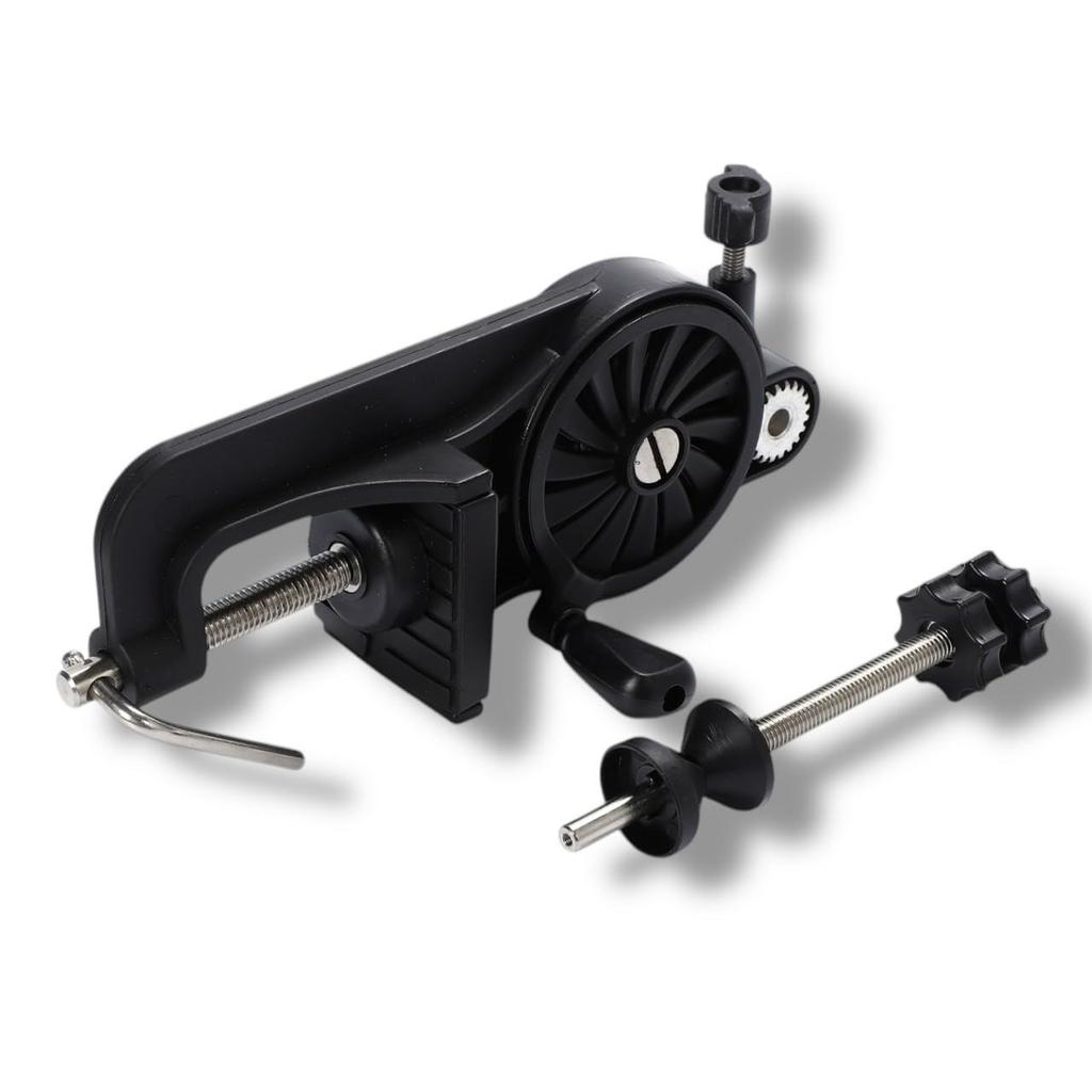 Kanoan Recycler Nawijarka do żyłki wędkarskiej Wysokobiegowa nawijarka do nici Nawijarka szpulowa Recycler Szpula do nawijania żyłki Kołowrotek do przewijania szpuli Pojedynczy wałek Rączka szybkoobrotowa Przekładnia Łatwy