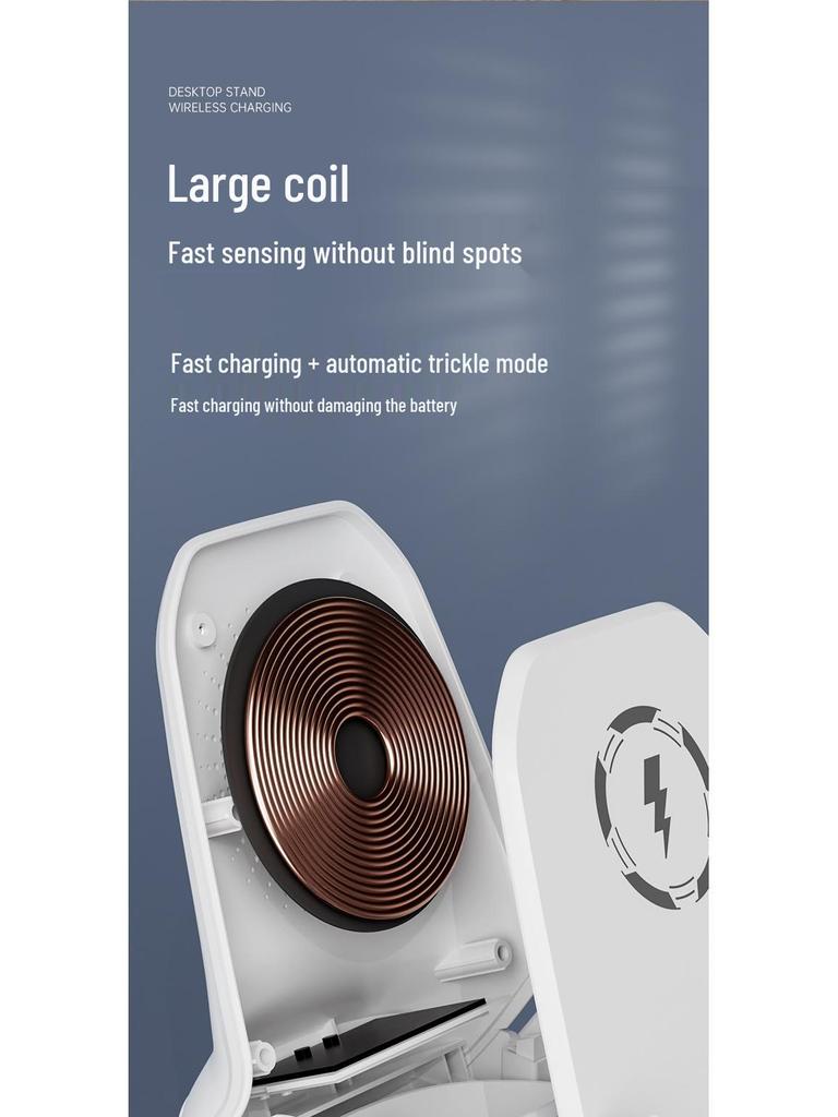 Lazy Sofa Wireless Charging Speaker Stand: Magnetic Phone Holder for Binge-Watching