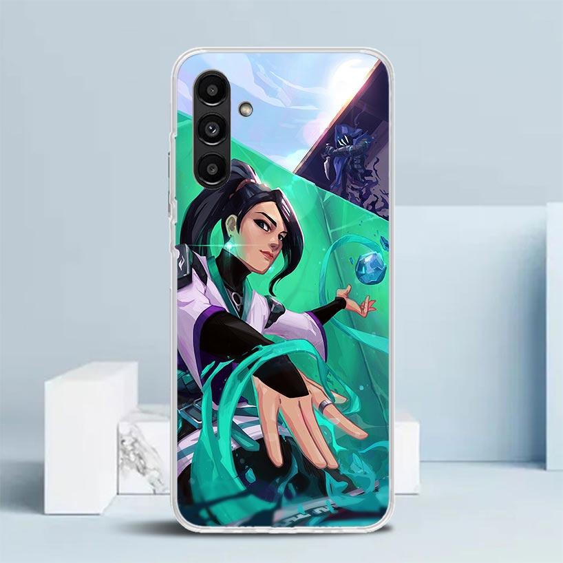 Valorant Sage Phone Case For Samsung Galaxy A17 A37 A57 A16 A15 A14 A13 A56 A55 A54 A53 A36 A35 A34 A33 A26 A25 A24 A23 Galaxy A