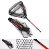 Foldable Aluminum Alloy Handle Fly Fishing Landing Net Catch Release Tackle