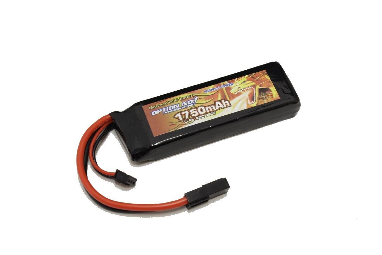 

OPTION MIRACLE POWER 1750mAh 40C No.1 7.4V GB-0030M