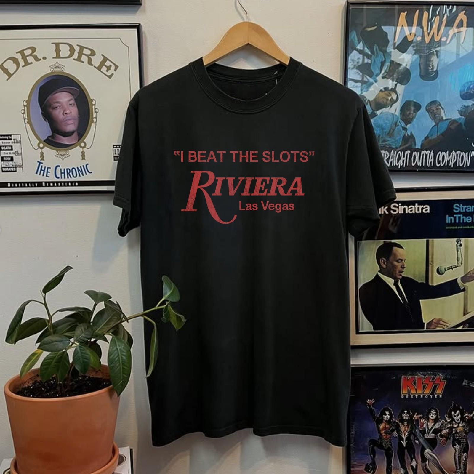 Riviera Hotel Casino - Rare T-Shirt Black S 2XL