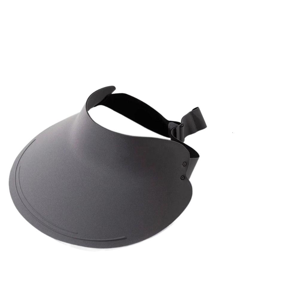 Large Brim Women Sun Hat Breathable Sunscreen Empty Top Cap Simple Seamless Visor Cap  Girl