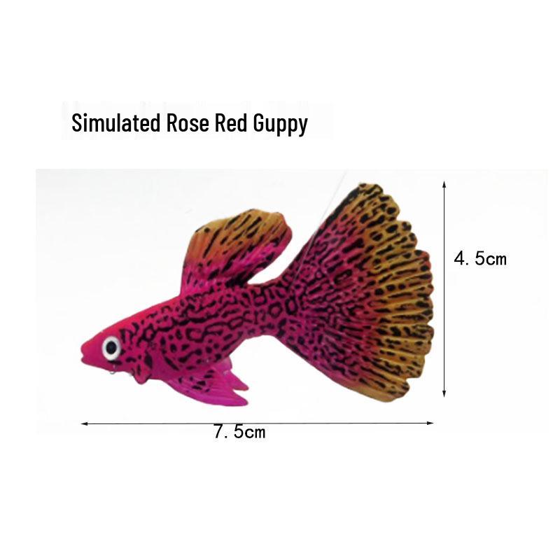 Fake Fish & Jellyfish Tank Ornaments: Clownfish, Betta & More for Aquarium Landscaping