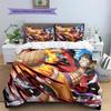 Cartoon Pattern Bedding Quilt Set Quilt Cover Pillowcase Home Decoration Birthday Gift (1 * Duvet Cover + 2 * Pillowcase, Without Core)