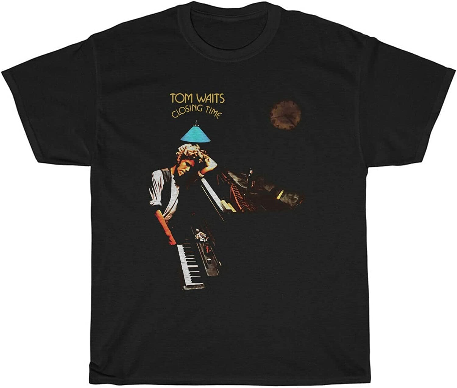 Heavy T-Shirt 1973 Tom Waits Closing Time Black 3XL чёрный