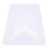 RV Skylight Outer Dome 18x36in Rain Proof Sealing RV Shower Skylight Replacement Cover for Travel Trailer Truck