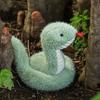 Apricot Lamb Green Wild Snake Plush Toy for Soft and Fluffy Green Wild Snake for Girls and 25cm Kids, Cute, Boys,