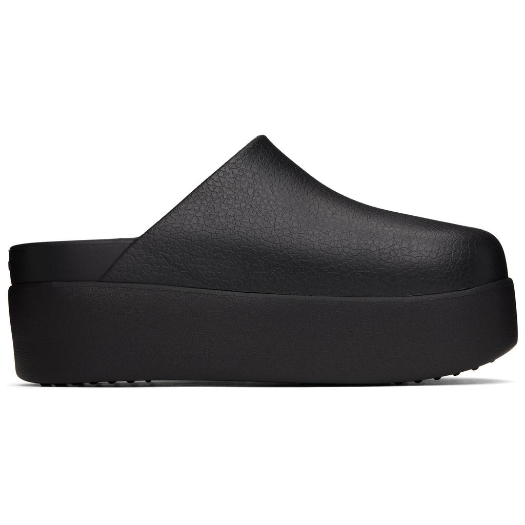 Crocs DYLAN Comfort Anti-Abrasion Toe Slippers Women's Black