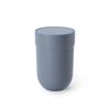 Official Umbra Touch Can Trash Can, Slate Blue, with Swing Lid, Round, 6L Capacity