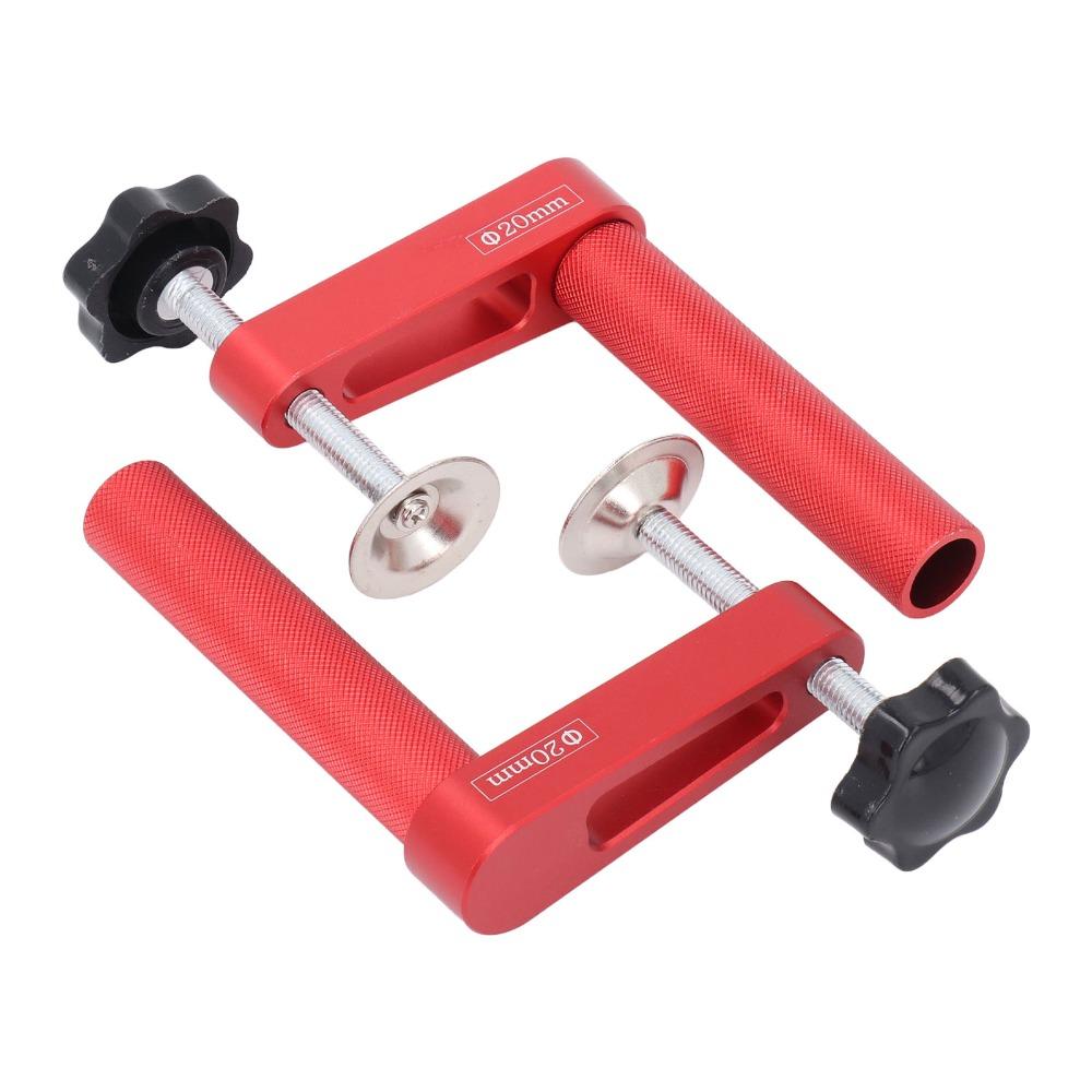 2pcs Aluminium Alloy Bench Dog Clamp 20mm Diameter Bench Dogs Hole Hole Clamp  For Woodworking