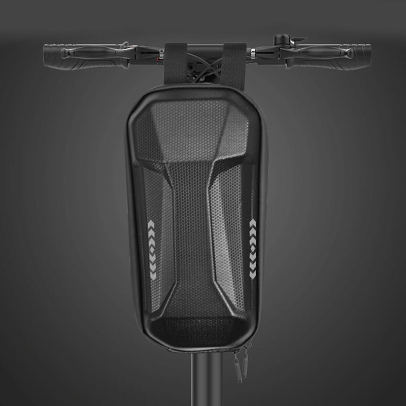 Folding Bike Bag Balance Bike Electric Scooter Handlebar Bag Eva Hard Shell Waterproof Large Capacity