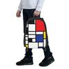 Piet Mondrian De Stijl Student Backpack School Bag Hiking Travel Daypack for Boys Girls Fashion Bookbag Shoulder Bags