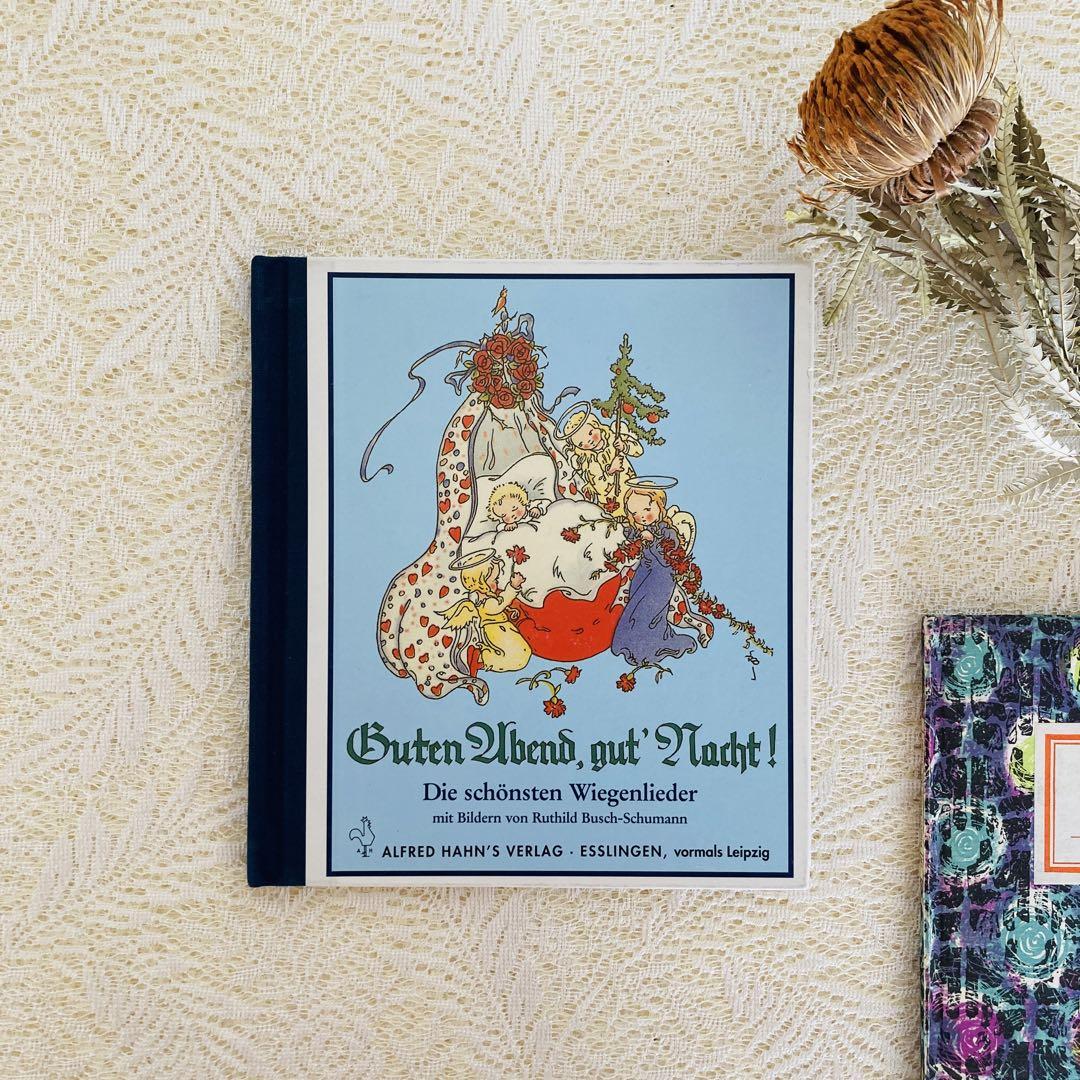 

[USED] Foreign books, old books, German picture books, beautiful lullabies, music picture books, lovely covers and illustrations