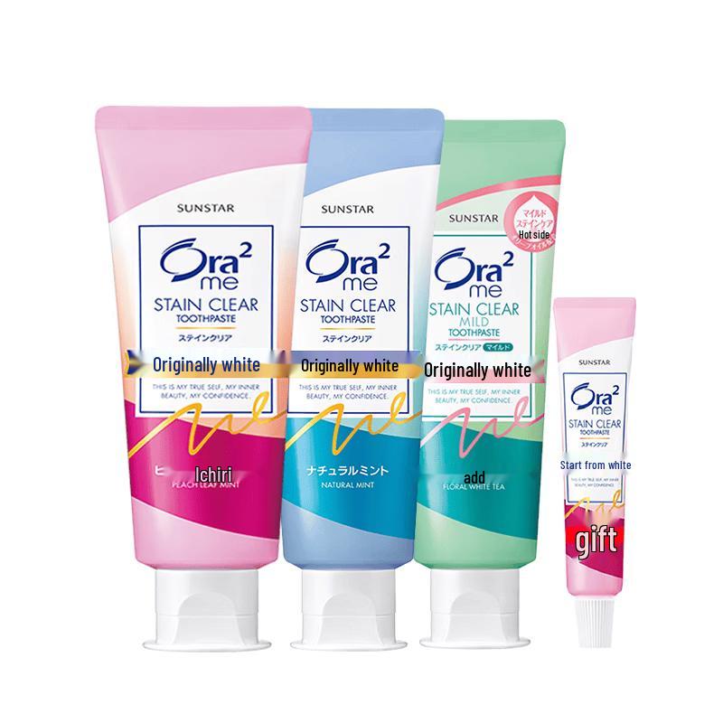 Ora2 Fruity Fluoride Toothpaste for Whitening & Fresh Breath