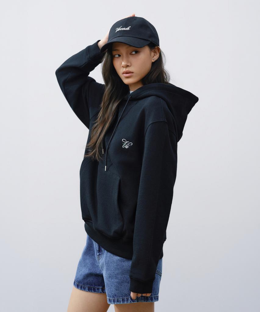 Bibeleude Embroidered Cotton Ball Cap 001 Black