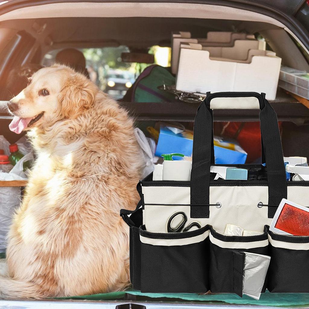 Multifunctional Toolbag Cleaning Tools Storage Bag Waterproof and Wear-Resistant Large Capacity Oxford Cloth Storage Bag