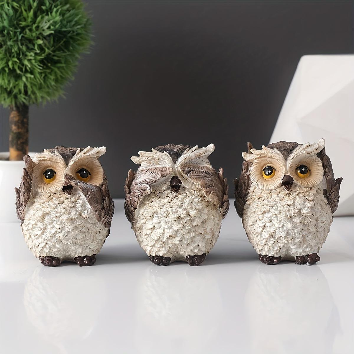 

Harry Potter Retro Owl Reading Decor for Home and Study Set of 3