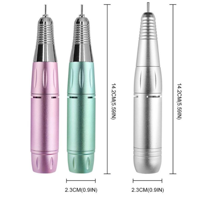 Electric DC Nail Drill Pen Handle File Polish Grind Machine Handpiece Manicure Pedicure Tool For Nails Drill Machine Accessories