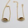 Personality Women Natural Bangle Simple Outdoor Bracelet Shell Gold Plated